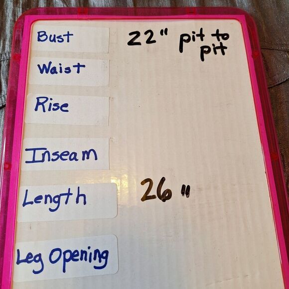 Chico's Shiny Puckered Fabric Jacket Size 2 US L Shacket Greenish Gray Button Up - Picture 9 of 9